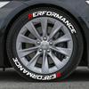 8 KS Na 4 Pneumatiky PERFORMANCE Pneumatika Kolo Auto Samolepky Univerzální 3D Silné Auto Písmena Obtisky V Jednom Kusu Auto Pneumatika Dekorace Samolepky