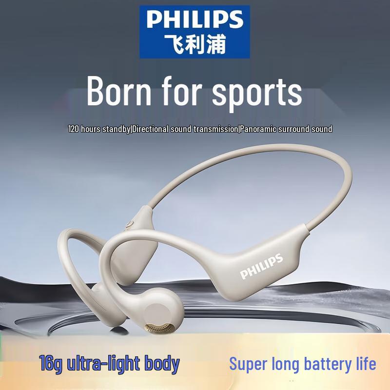 Philips Bone Conduction Open-Ear Sports Headphones