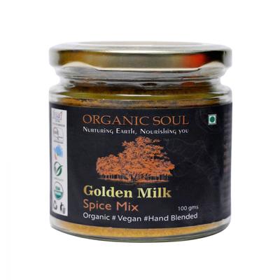 Gewürzmischung goldene Milch (100 g), Goldene Milch-Gewürzmischung Bio-Seele