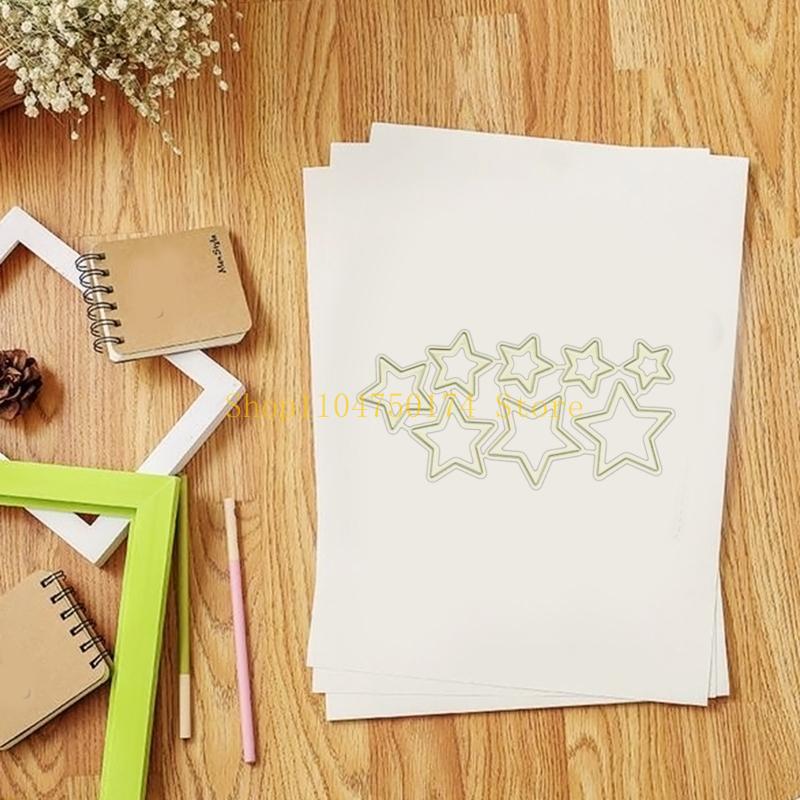 Stars Metal Cutting Dies Stencil Scrapbooking DIY Album Stamp Paper Card for Handmade Greeting Cards Embossing Decor top sale