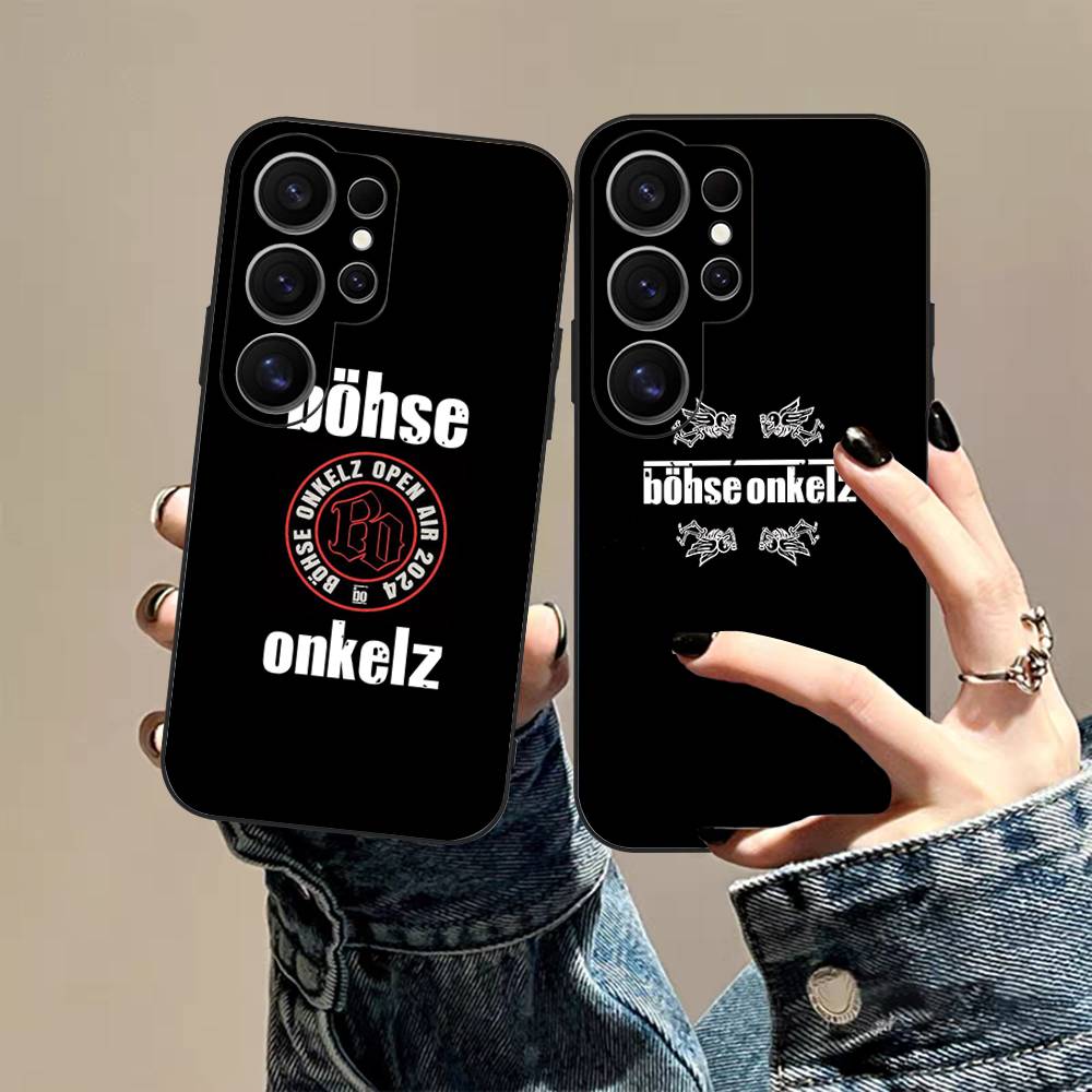 B-Bohse O-Onkelz Kapela Pouzdro na telefon Pro Samsung S 24 Fe 25 Ultra Plus 20 Lite 21 30 22 23 24 22 Ultra 5G Fundas