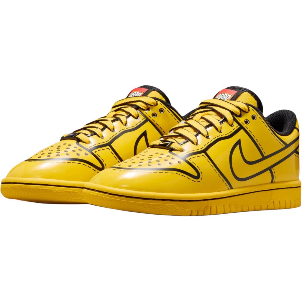 Nike Dunk Low x LEGO IF2117-700 Tour Gelb GS Kinder Lifestyle Schuhe