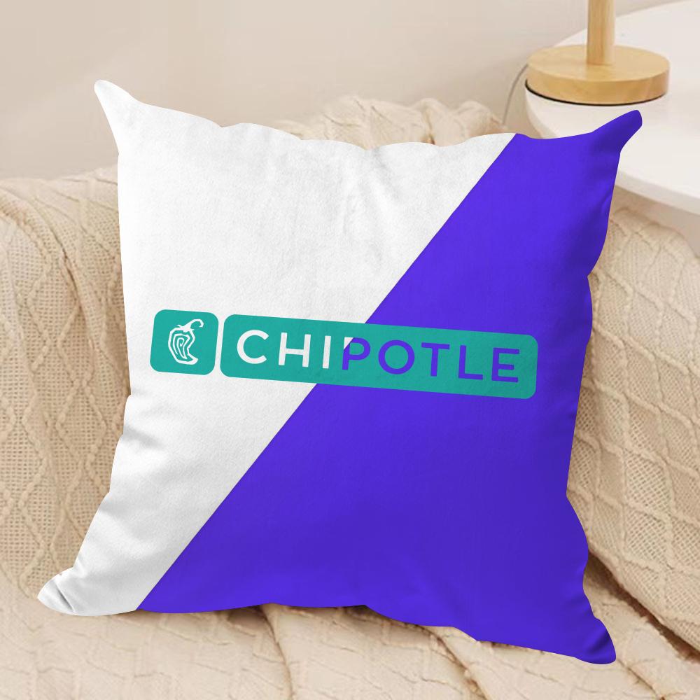 

Food CChipotleS Cushion Cover Soft Plush Fabric DoubleSided Printed Sofa Cushion Cover for All Seasons Home Decor Gift 30x30cm 12x12in