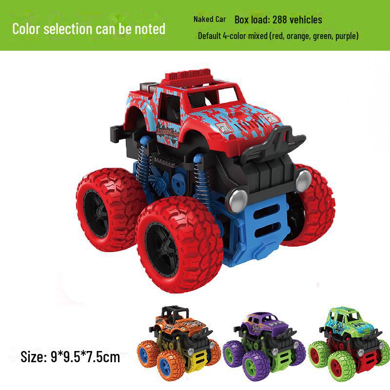 Children's Dinosaur Inertia Car: Four-Wheel Drive Off-Road Toy