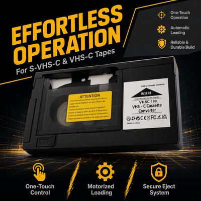 Mecanismo Motorizado para Conversor de Cassete VHS para VHSC para Gravador de Videocassete