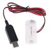 Battery Eliminator USB Power SupplyCable Replace 1.5V C Battery for Radio Electric Toy Clock LED Strip Light Calculator