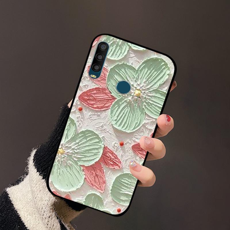 Phone Cover For Alcatel 1SE 2020 Case 5030F 5030U Silicone Soft Painted Cute TPU Coque For Alcatel 1SE Light Fundas 4087U Capa