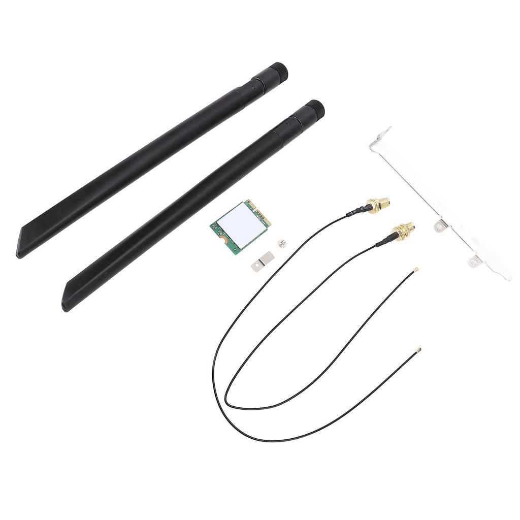 AX201NGW WiFi Card M.2 Interface 2.4Ghz 5Ghz 3000Mbps WiFi 6 Wireless Card for Win10 11 External