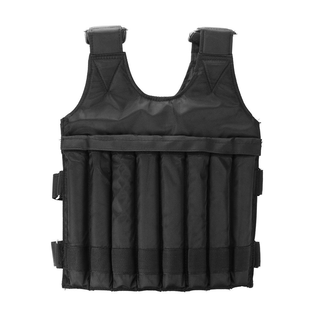 1-50kg Durable Loading Weighted Vest For Boxing Training Workout Fitness Equipment Adjustable Weight Training Exercise Waistcoat