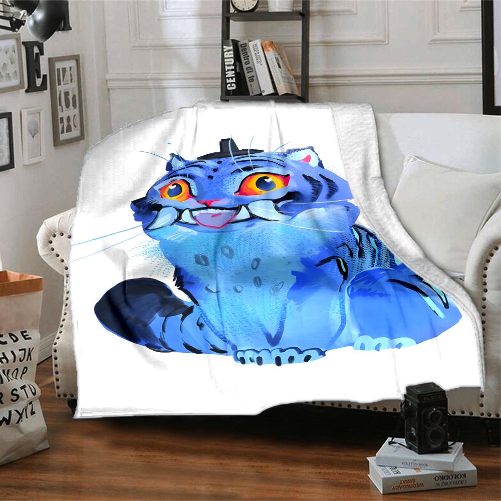 1pc KPop Demon Hunters25 Blanket, Gift, for Men and Women, Soft Blanket, Good for Sofa Bed Couch Travel, Lightweight Flannel Blanket