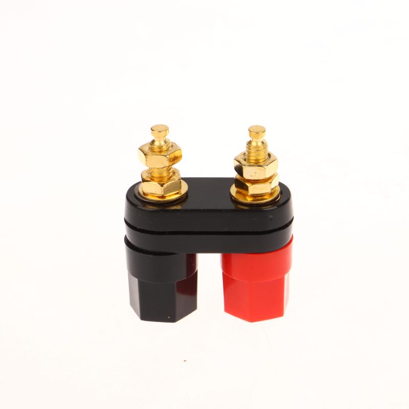 

1/5Pcs Banana Plugs Couple Terminals Red Black Connector Amplifier Terminal Binding Post Banana Speaker Plug Jack 1Pc