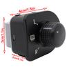 Rear View Mirror Switch Control Knob Compatible For VW T5 Golf MK4 1J1 1J5 Bora New Beetle 9C1 1C1 1Y7 Passat 3B2 3B3 3B5 3B6 OE#1J1959565F