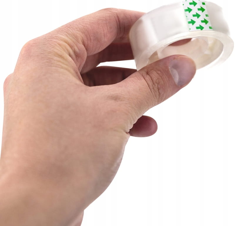 Transparent Adhesive Tape 18mmx20m 8 Pieces