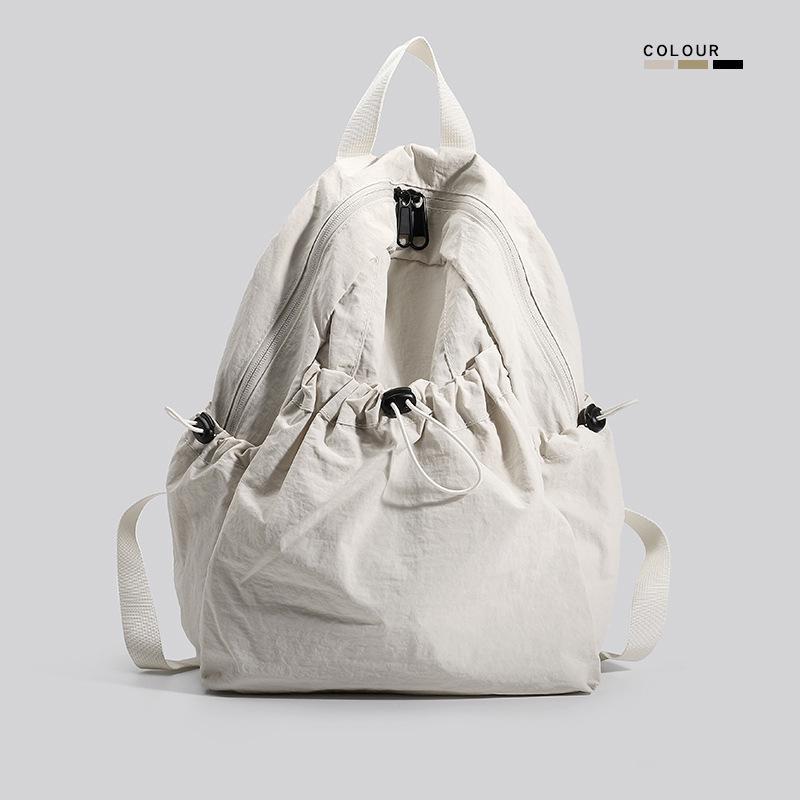 Travel lightweight men's backpack 2025 new Korean version casual waterproof backpack schoolbag female high school student