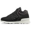 574H Series Comfortable Mid-Top Running Shoes Women Running Shoes Black Gray WH574BB