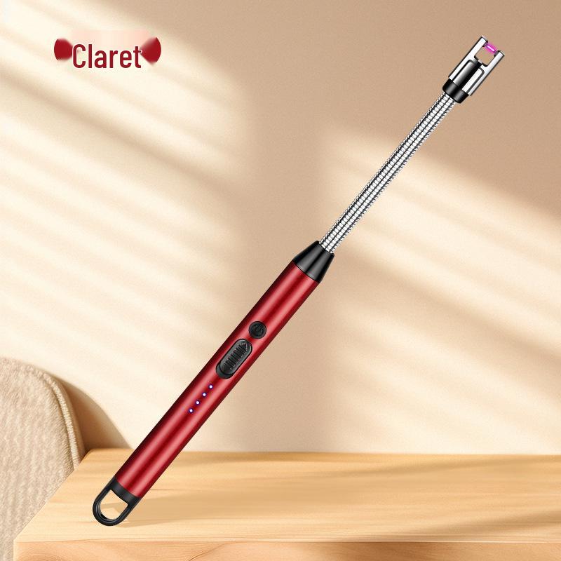 

JL825 Перезаряжаемая импульсная зажигалка-стик красный