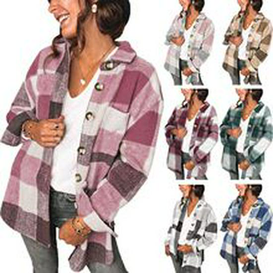 2025 Autumn/Winter Women's Faux Suede Casual Lapel Jacket: European & American Style
