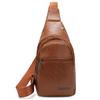 PU Chest Bag Men's Outdoor Shoulder Bag Crossbody Bag