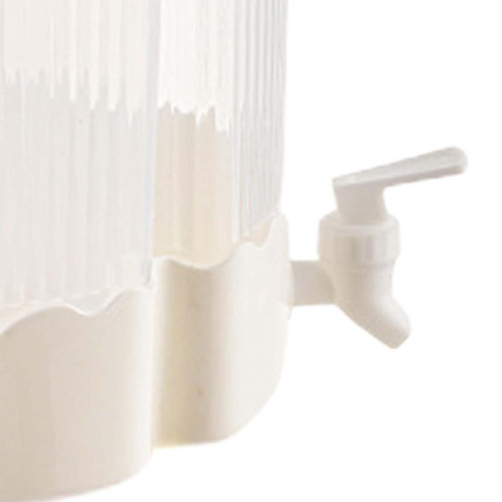 6L Cold Kettle Beverage Dispenser Removable 4 Grid Rotate 360° Daily Use