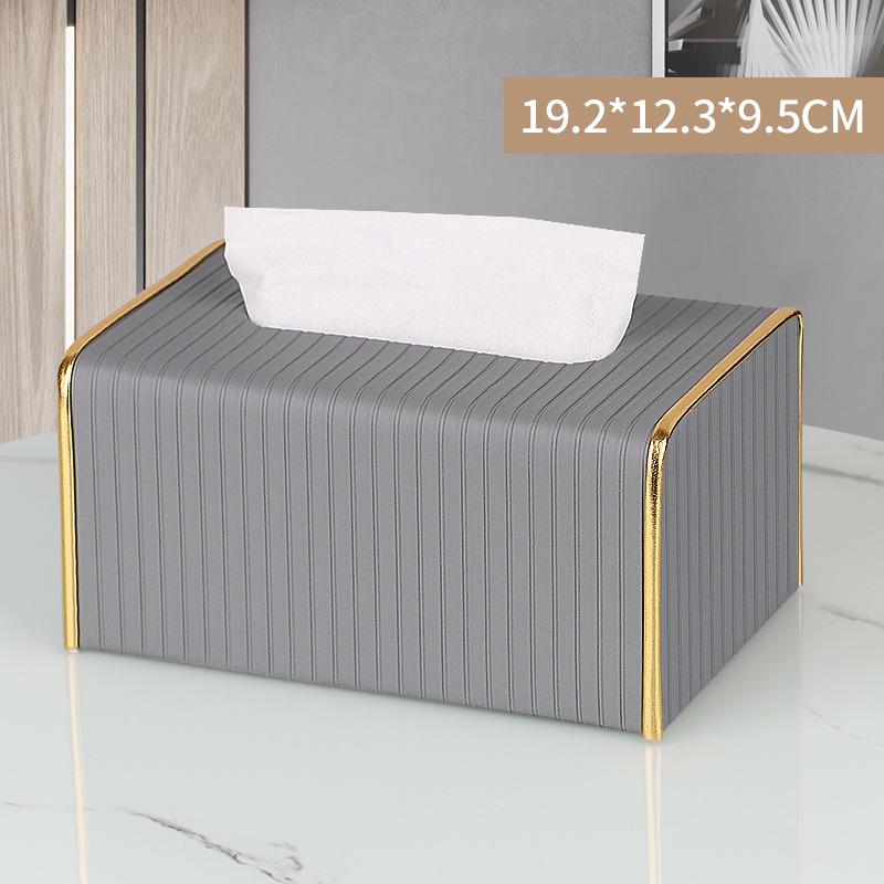 Luxusní Moderní Krabička na Kapesníky - Elegantní Design pro Domácí Dekor