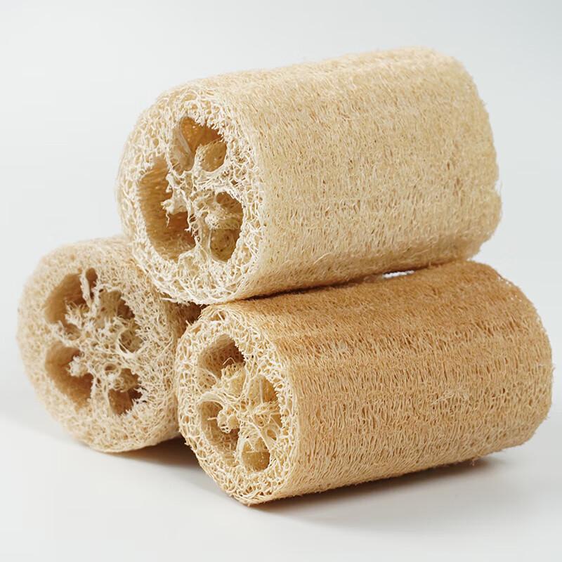 PINYU Natural Luffa Dish Brush with Handle