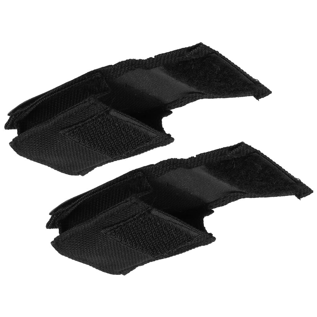 2Pcs Bass Battery Case 9V Guitar Pickup Nylon Holder Bag Cover Set Kit Accessory