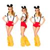 Halloween Tier-Cosplay-Kostüme Wolf Bär Leopard Katze Fuchs Tiger Pelzige Outfits Rollenspiel