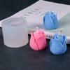 DIY Flower Soap Silicone Mold 3D Tulip Candle Mold Handmade Chocolate Cake Mold Silicone Mold Soap Forms Soap Making Supplies