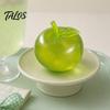 Creative Squeeze Ball Green Apples Stress Ball, Slow Rising Soft Fidget Toy with Maltose Texture, High Tactile Elastic Decompression Tool for Anxiety