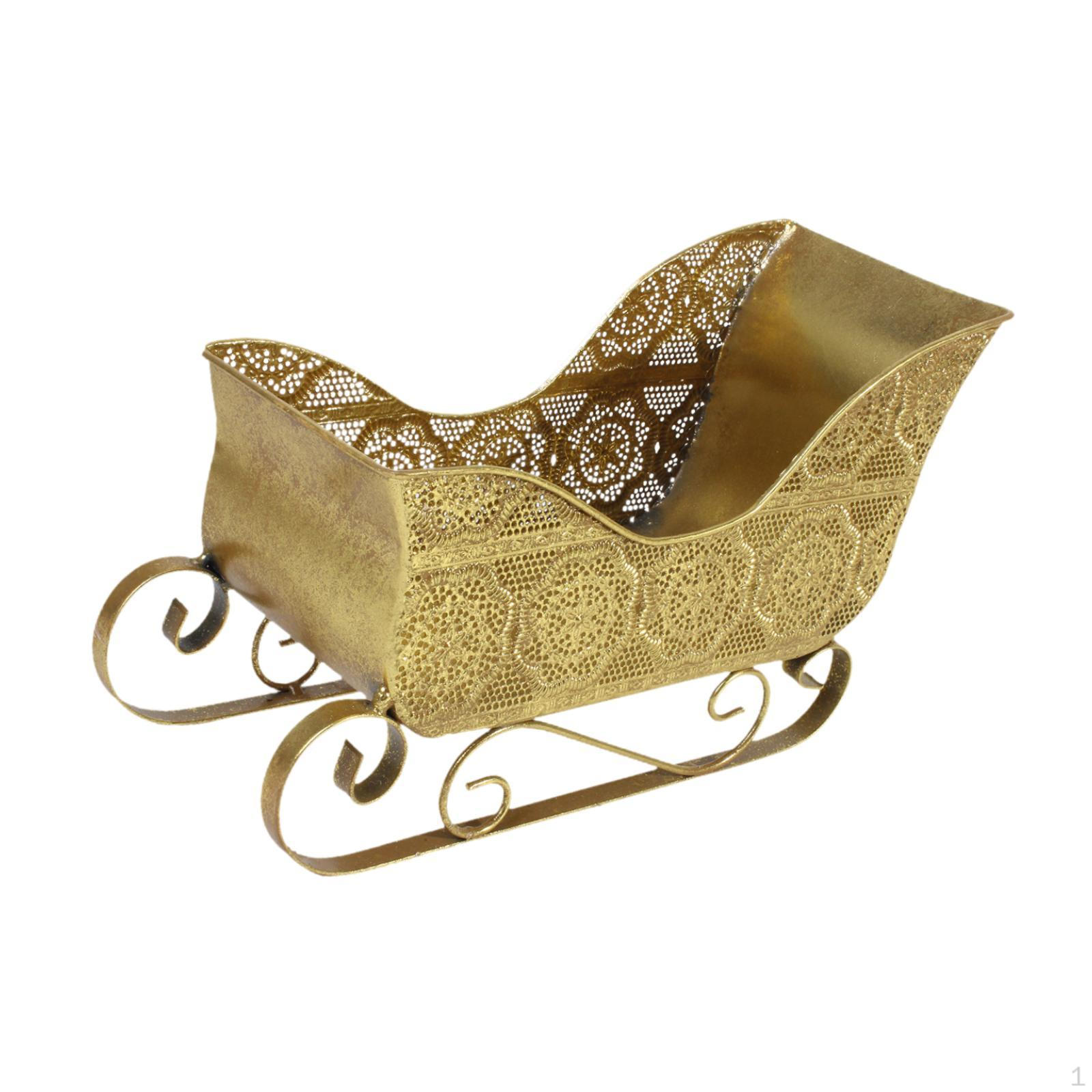 

Сани Хранение Украшение Домашний Акцент Рождественское Украшение Модель Сани Скульптура Мини