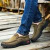 Large Size Men's Genuine Leather Shoes Slip On Shoes 39-48