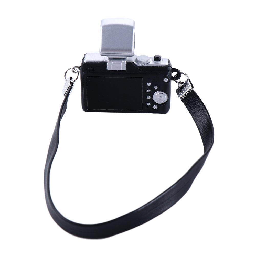 Doll BJD Retro Mini Doll Camera Dollhouse Miniature Camera Miniature Digital Camera Doll SLR Camera