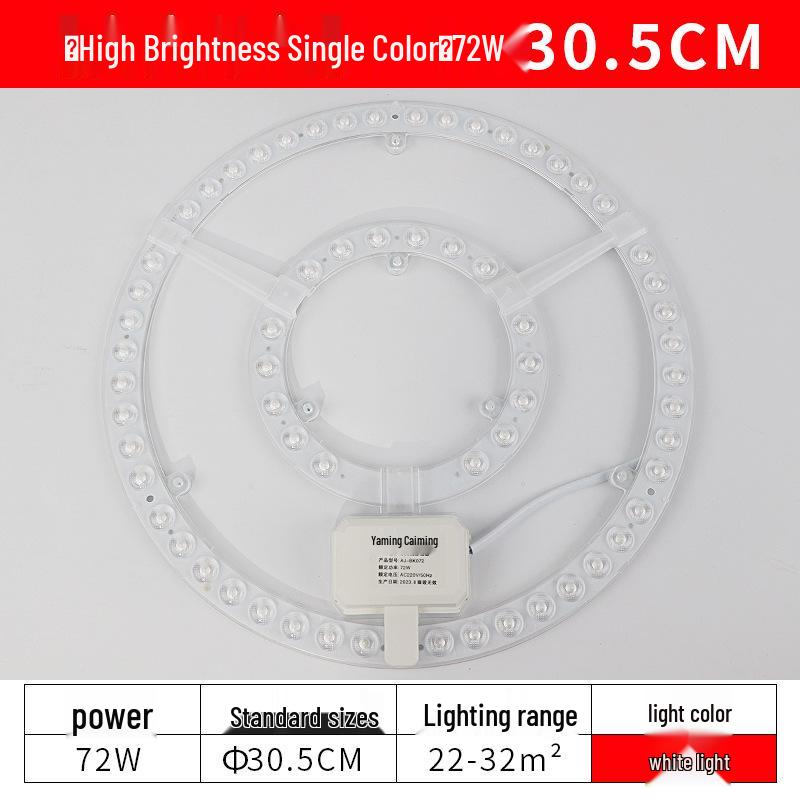 LED Ceiling Light Panel: Energy-Saving Strip, Tube, and Board for Bedroom and Living Room Renovation