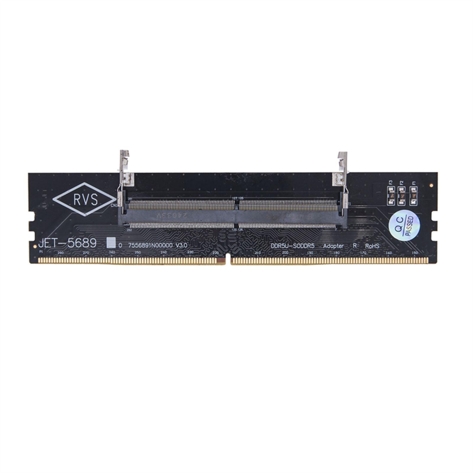 

DDR5 Ноутбук на Настільний Комп ютер Пам ять RAM Роз єм 1.1В Роз єм Пам яті Перетворювач Адаптер для ПК Комп ютера DIY Аксесуар
