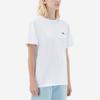 Maison Kitsune SS22 Double Fox Head Embroidered Crew Neck Short Sleeve T-Shirt Unisex T-Shirt White IU00122KJ0008-P100
