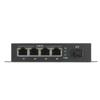 SFP Fiber Media Converter 1 Optical Port 4 Electrical Port Up To 120km RJ45 Port Ethernet Fiber Switch 100‑240V EU Plug