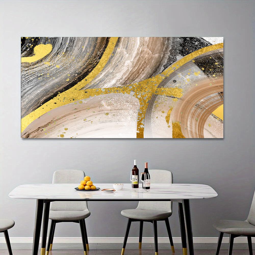 Abstract Wall Art, Modern Abstract Poster Picture, Large Canvas Wall Art, Artwork Wall Painting For Gift, Bedroom, Office, Living Room,