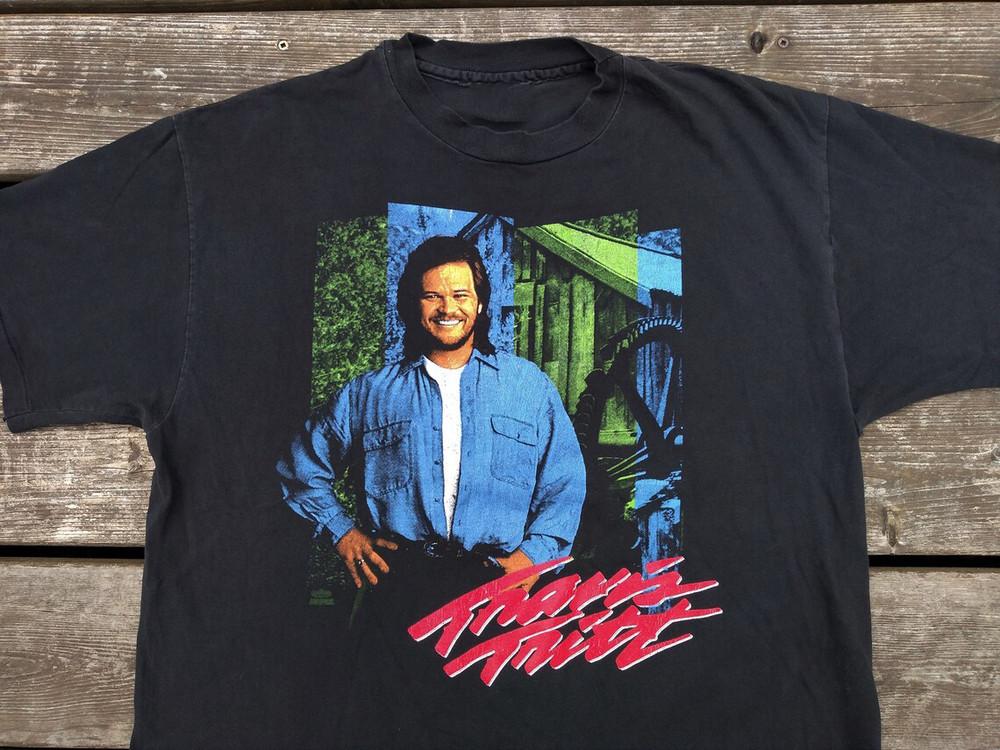 Travis Tritt T Shirt Country Music It s All About to Change concert Tour LI1120 Unisex T-Shirt XXXL