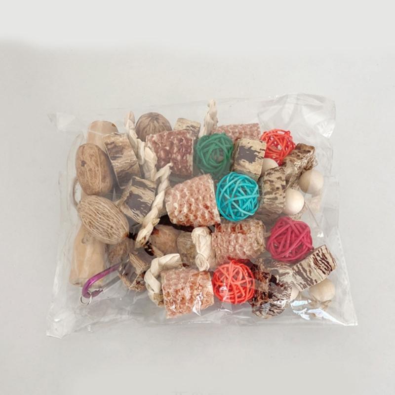 Corncobs Bird Molar Toy Promotes Dental Health and Long Lasting Entertainment Suitable for Bird Enthusiasts Training