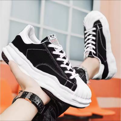 Same Style Thick Soled Canvas Sneakers for Men and Women Spring/summer Low Cut Casual Sports Sneakers
