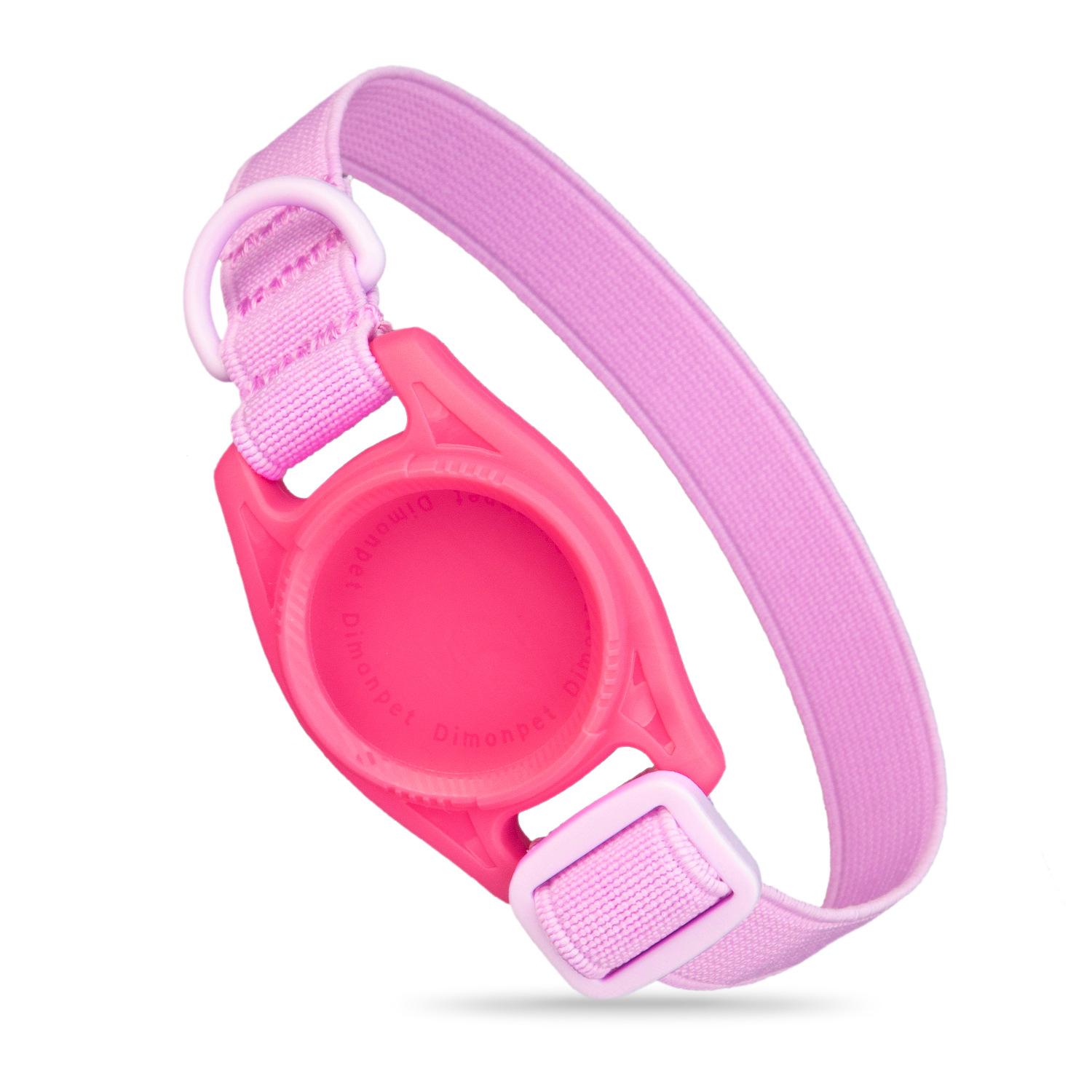 

Ошейник для кошек может быть оснащен локатором-трекером Ошейник для домашних животных 20cm-30cm розовый