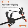 Heavy-Duty Woodworking Clamp, Quick-Release Fixed G-Clamp for Right Angle Pressing