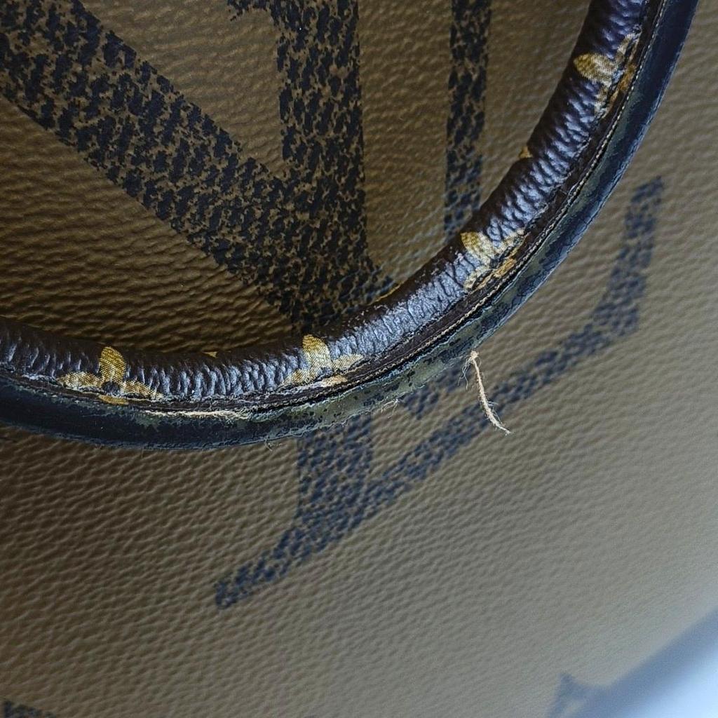 [Použité] Louis Vuitton Onthego MM 'Hnědá Giant Monogram/Hnědá Monogram Reverse Canvas' - Dobrý stav #1JJY6YW