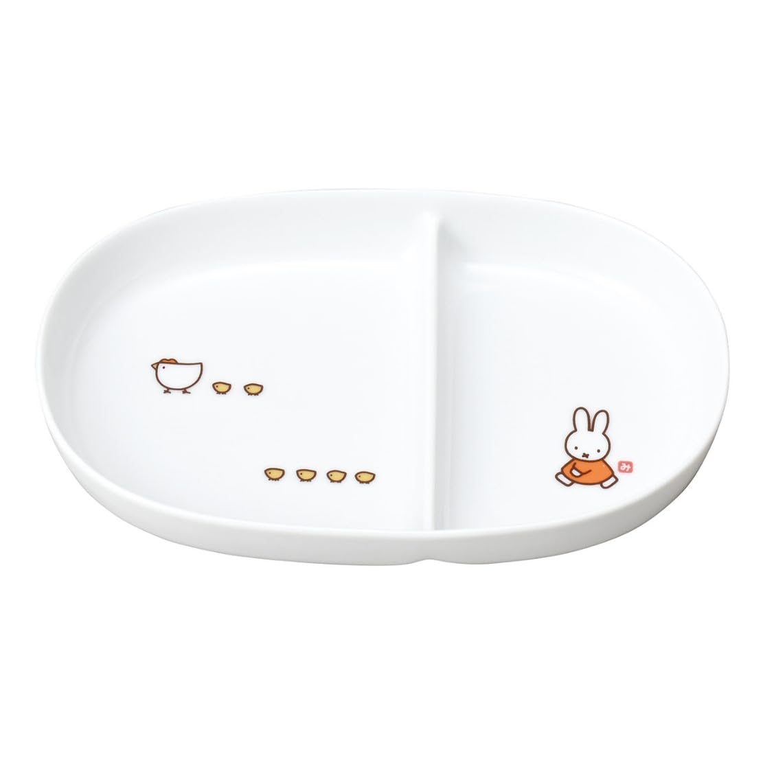 

Miffy Inglaze Родительский и Овальный обед 417105 (Коко Дитя) белый
