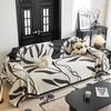 Geometric Abstract Modern Style Simple Chenille Thickened Non-Slip Sofa Cover Sofa Cover Cloth Cover Cover a Piece of Full Cover Cloth