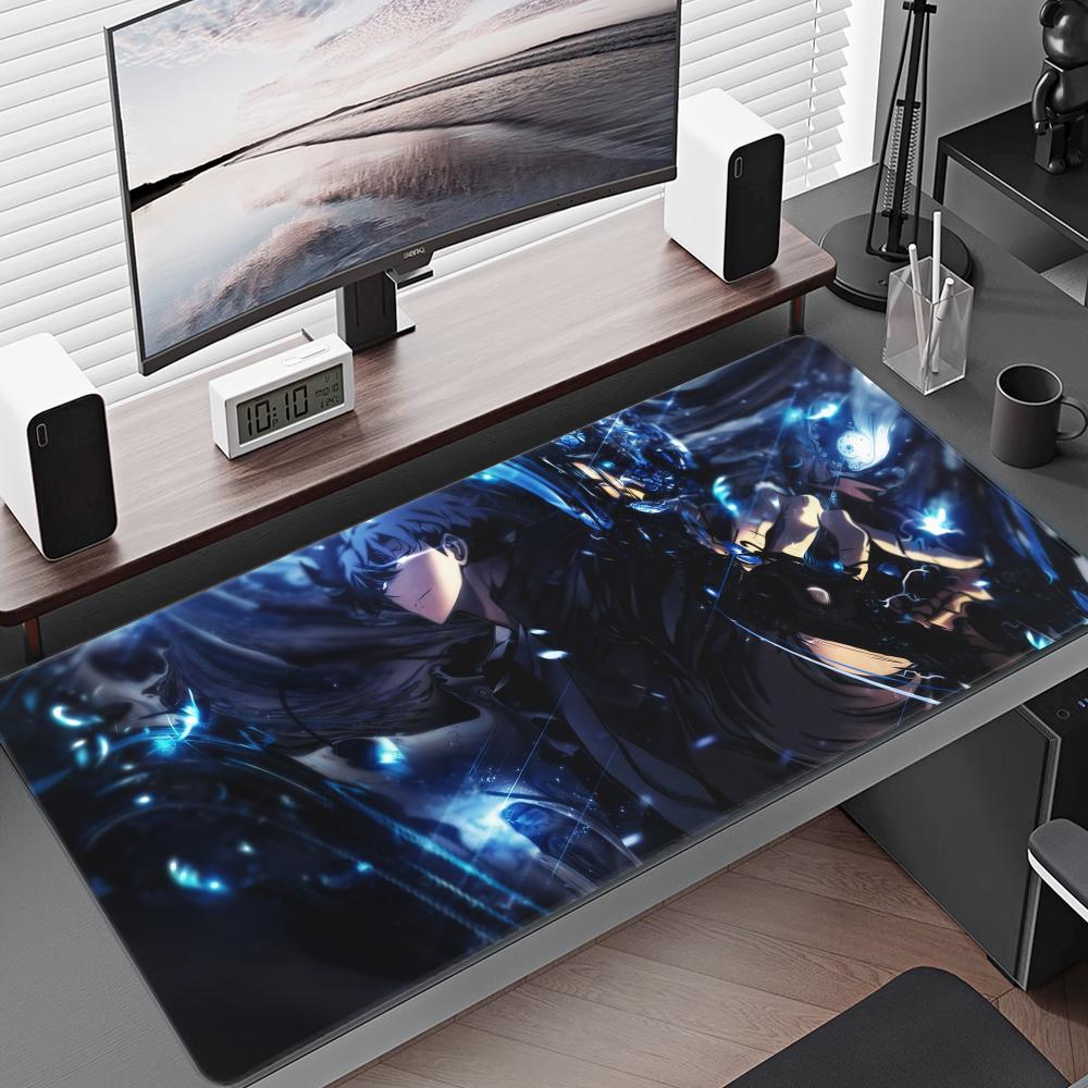 Solo-Leve-ling Mouse Pad Mouse Pad Desk Mouse Pad Cute HD Desk Pad Extended Gaming Keyboard Mats Large XXL Gamer Mousepad 90x40