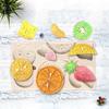 Silicone Fruit Shaped Strawberry Lemon Candy Mould Sugarcraft Chocolate Mold Cake Decorating Tool