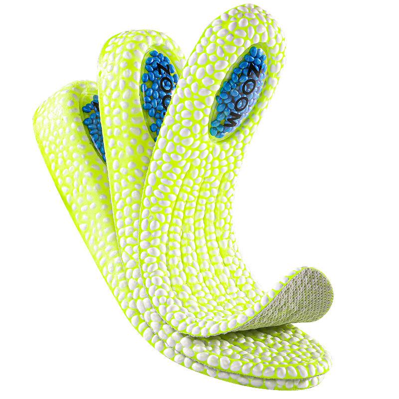 Men's & Women's Air Cushion Sports Insoles: Shock Absorbent, Breathable, Odor Resistant, Height Boosting for Basketball & Running