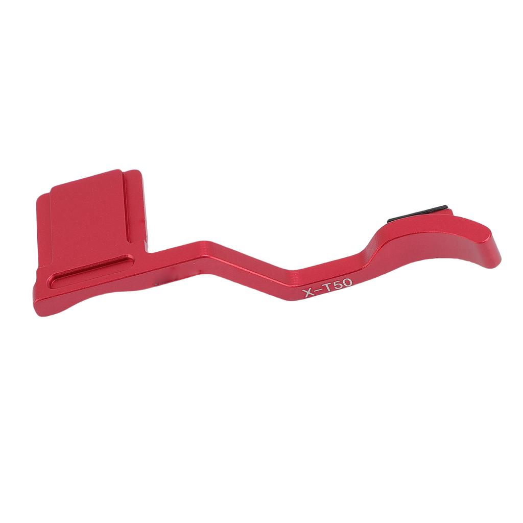 Thumb Grip with Hot Shoe Cover Fit for Fujifilm X T50 Camera Aluminum Alloy Camera Thumb Up Rest Hand Grip Photography