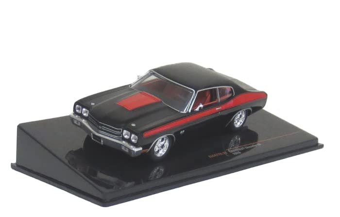 Ixo 1/43 Scale Chevrolet Chevelle SS 1970 Black Finished Product
